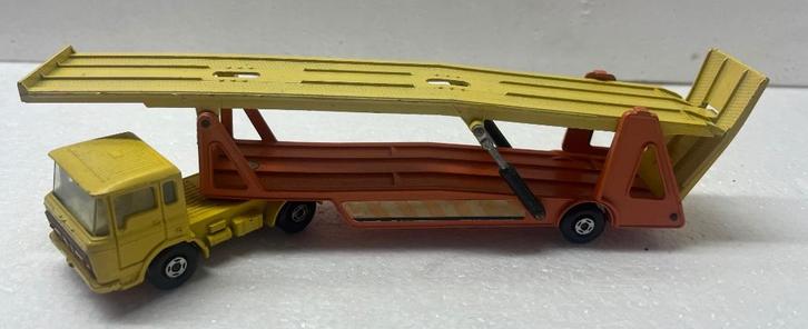 Matchbox Super-Kings K-10-B DAF Car Transporter 1970, Hobby en Vrije tijd, Modelauto's | Overige schalen, Zo goed als nieuw, Bus of Vrachtwagen