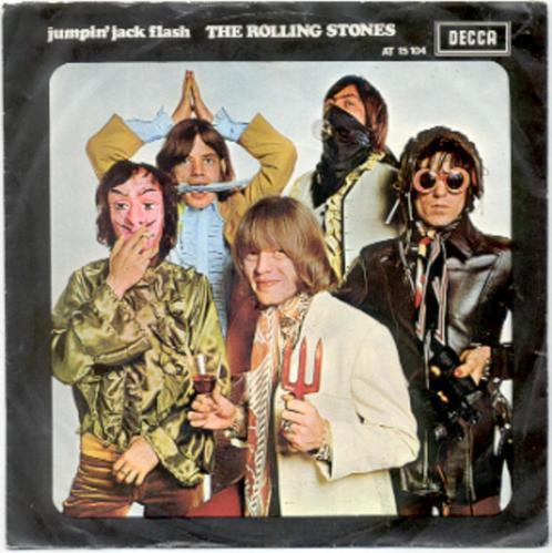 Rolling Stones- Jumpin' Jack Flash, Cd's en Dvd's, Vinyl Singles, Gebruikt, Pop, Verzenden