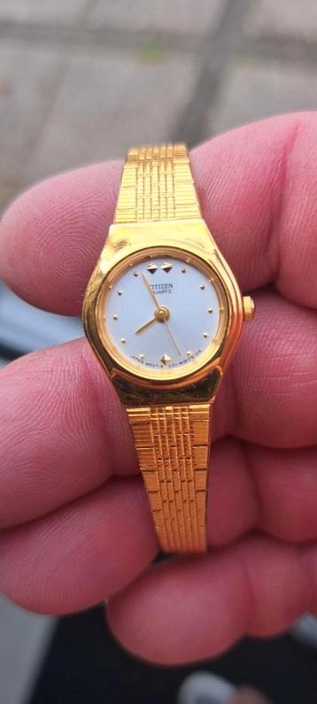 Vintage Citizen doublé gouden dameshorloge
in zeer goede net beschikbaar voor biedingen