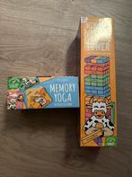 Myga kids yoga spellen memory en jenga nieuw in doos, Sport en Fitness, Ophalen of Verzenden, Nieuw, Overig