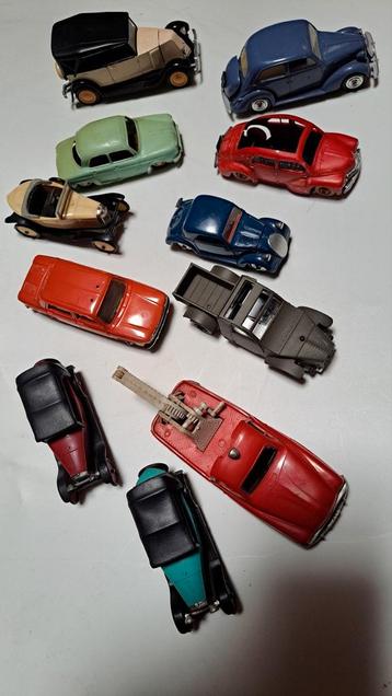 Verzameling modelauto's: Peugeot, Citroën, Simca, Ford beschikbaar voor biedingen