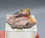 Rhodochrosiet, Galena, Kwarts - Pasto Bueno, Peru, Ophalen of Verzenden, Mineraal