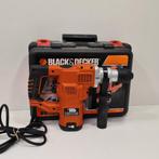 Black & Decker KD1250 Boorhamer Compleet in Koffer, Doe-het-zelf en Verbouw, Gereedschap | Boormachines, Zo goed als nieuw