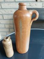 Antieke jenever kruik en klein kruikje, Antiek en Kunst, Antiek | Keramiek en Aardewerk, Ophalen of Verzenden