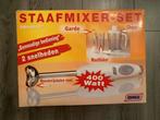 Quigg staafmixer set, Witgoed en Apparatuur, Keukenmixers, Minder dan 1 liter, Ophalen of Verzenden, Nieuw