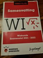 Samenvatting Examenstof Wiskunde VMBO TL/GL, Nederlands, Ophalen of Verzenden, Zo goed als nieuw, ExamenOverzicht