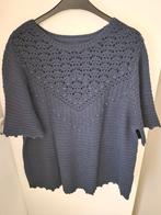 nieuw gebreid top/ trui mt 48, Blauw, Maat 46/48 (XL) of groter, Nieuw, Ophalen of Verzenden