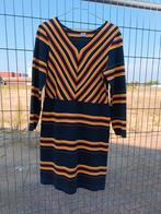 vintage jurk mt 38 40, Maat 38/40 (M), Mulher Bonita, Geel, Ophalen of Verzenden