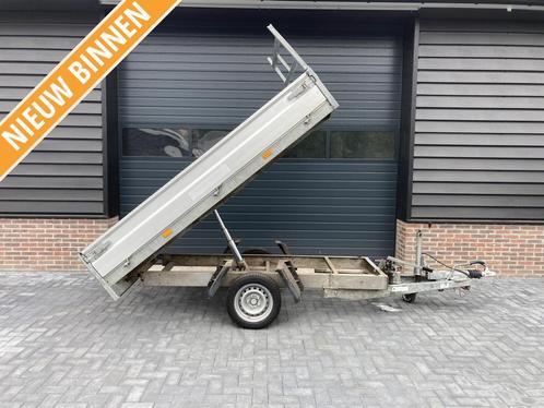Kipper aanhanger aanhangwagen enkelasser 1500 kg, Auto diversen, Aanhangers en Bagagewagens, Gebruikt