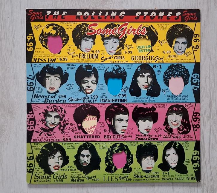 Rolling Stones Some Girls Made in Italy, Cd's en Dvd's, Vinyl | Rock, Gebruikt, Poprock, 12 inch, Ophalen of Verzenden