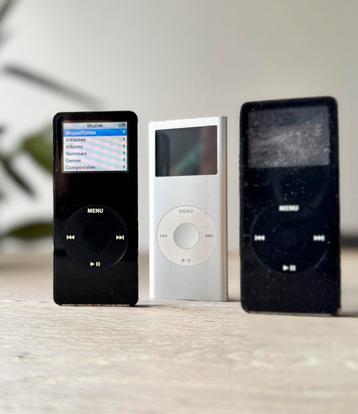 iPods Nano 1st en 2nd gen. beschikbaar voor biedingen