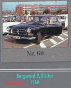 Vp60 verzamelplaatje 60 borgward 2,3 liter --- 1960, Verzamelen, Ophalen of Verzenden, Zo goed als nieuw, Auto's