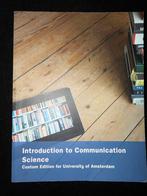 Introduction to Communication Science - UvA Editie, Ophalen of Verzenden, Alpha, Zo goed als nieuw, WO