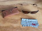 rayban zonnebril, Gebruikt, Zonnebril, Beige, Ophalen of Verzenden