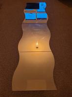 Unieke Spiegel met Golfvorm, Huis en Inrichting, Woonaccessoires | Spiegels, Ophalen, Minder dan 50 cm, Gebruikt, Overige vormen