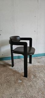Vintage designstoel met zwart frame – postmodern stijl, Ophalen, Gebruikt, Overige kleuren, Eén