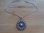zilveren ketting met Zeeuwse knoop hanger [1031], Sieraden, Tassen en Uiterlijk, Kettingen, Met hanger, Verzenden, Zo goed als nieuw