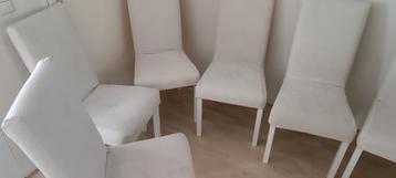 eetkamerstoelen 6 stuks beschikbaar voor biedingen