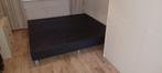Boxspring 180x190 (2 x 90×190), Ophalen, Gebruikt, Zwart, Tweepersoons