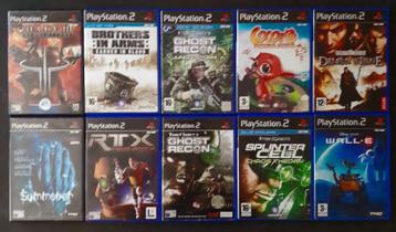 10 originele playstation 2 spellen beschikbaar voor biedingen