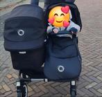 Zwarte bugaboo donkey duo kinderwagen, Kinderen en Baby's, Kinderwagens en Combinaties, Ophalen, Zo goed als nieuw, Bugaboo