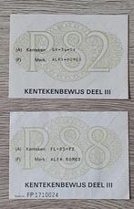 2 x Deel III 1982/88 Voor Achter Voorruit Alfa Romeo., Ophalen of Verzenden, Gebruikt, Auto's