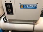 Creemers compressor 230V, Gebruikt, 6 tot 10 bar, 100 liter of meer, Ophalen