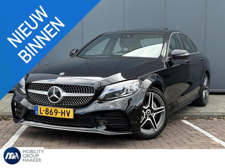 Mercedes-Benz C-klasse 180 Premium Pack AMG-Line I Schuifdak, Auto's, Mercedes-Benz, Bedrijf, Te koop, C-Klasse, ABS, Achteruitrijcamera