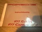 Porsche 911 Instructieboekje - Handleiding, Ophalen of Verzenden