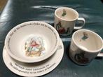 Wedgwood Peter Rabbit Servies - Kopjes, Kom, Bord, Ophalen of Verzenden, Zo goed als nieuw, Wedgwood, Kop(pen) en/of Schotel(s)