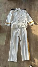 Carnaval pak heren kapitein maat 54 zgan, Ophalen of Verzenden, Zo goed als nieuw, Maat 52/54 (L)