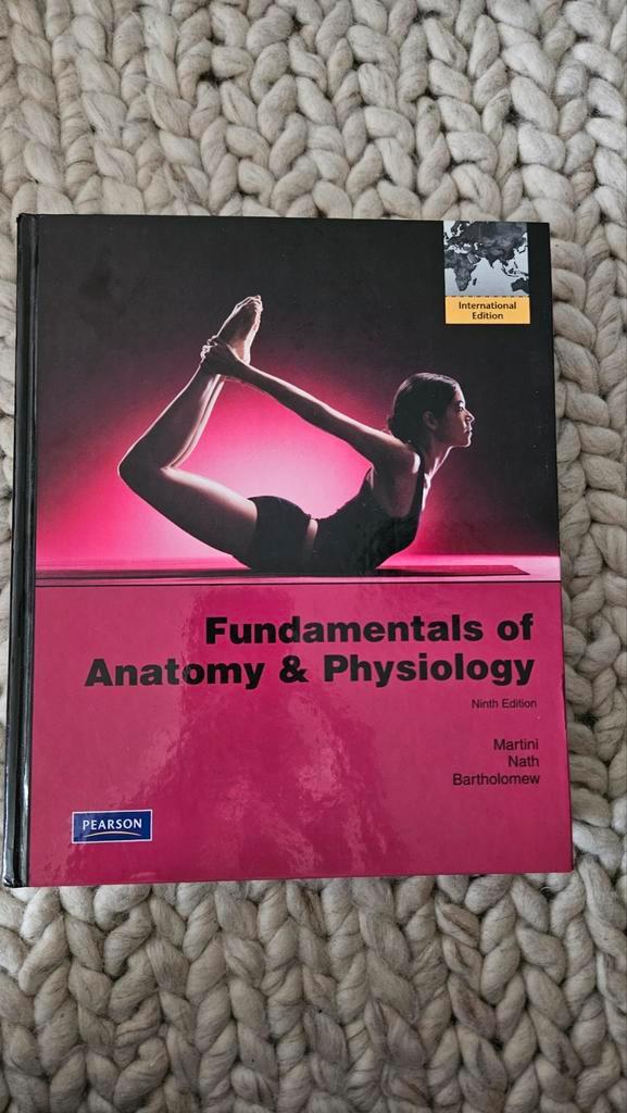 Fundamentals of Anatomy & Physiology - Editie 9, Boeken, Studieboeken en Cursussen, Zo goed als nieuw, HBO, Beta, Ophalen of Verzenden