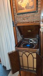 Oude grammofoon His Masters Voice, Antiek en Kunst, Ophalen