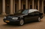 Mercedes S320 SUPER MOOI W140 Facelift 1997, Achterwielaandrijving, Zwart, Bedrijf, Grijs