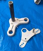 Originele Zundapp 515 bovenste en onderste vorkhouders, Fietsen en Brommers, Brommeronderdelen | Zundapp, Ophalen of Verzenden