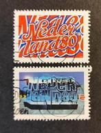 Nederland nvph 1733 1734, Verzenden, Na 1940, Gestempeld
