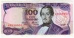 Colombia 100 Peso 1977 unc, Verzenden, Zuid-Amerika