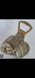 Vintage verzilverde flessen opener Vogel, Ophalen of Verzenden