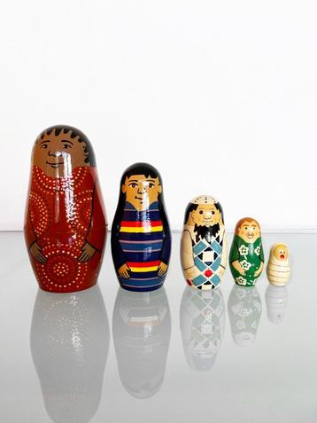 Vintage IKEA Jutanas Matroesjka set beschikbaar voor biedingen