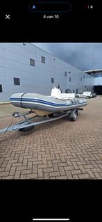 Bombard Explorer 485 met nieuwe Honda 60pk, Watersport en Boten, Rubberboten, Ophalen of Verzenden, Zo goed als nieuw, Benzine