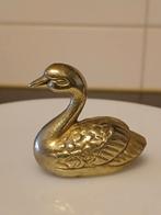 Mini zwaan van messing., Antiek en Kunst, Ophalen of Verzenden