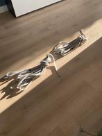 Landvasten 2x 14 meter - Nieuwstaat, Ophalen, Zo goed als nieuw, Lijn of Blok