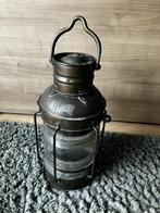 Leuk koperen scheepslampje, Ophalen