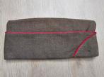 US WW2 OD garrison cap Artillery rode bies, Ophalen of Verzenden