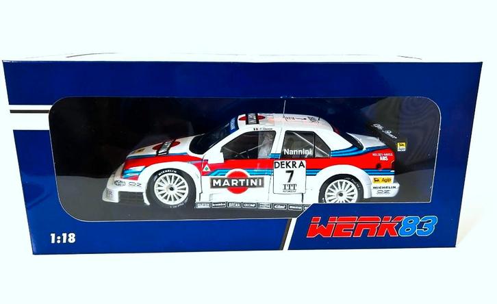 Werk83 – 1:18 – Alfa Romeo 155 V6 – Martini Racing, Hobby en Vrije tijd, Modelauto's | 1:18, Zo goed als nieuw, Auto, Overige merken