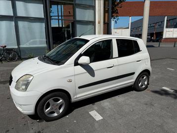 Kia Picanto 1.1 48KW 2005 Wit beschikbaar voor biedingen