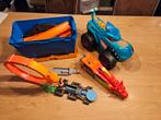 Hotwheels verzameling - weinig gebruikt, Ophalen, Racebaan, Zo goed als nieuw, Hot Wheels