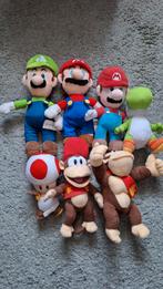 Mario en Donky Kong knuffels, Ophalen of Verzenden, Zo goed als nieuw, Overige typen
