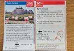Paleis Het Loo 20% korting, Drie personen of meer, Kortingsbon