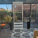 Kapstok met schoenenopberger, wit, Ophalen, Metaal, Wandkapstok, Minder dan 100 cm